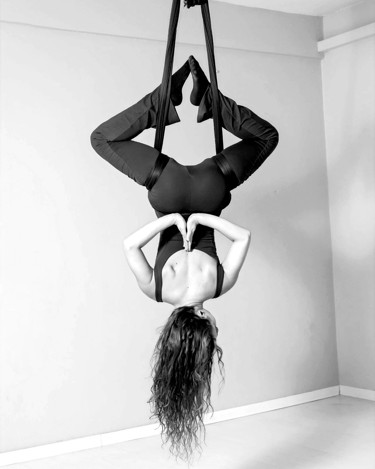 Aerial Sling class at Step Up Dance Studio Thessaloniki