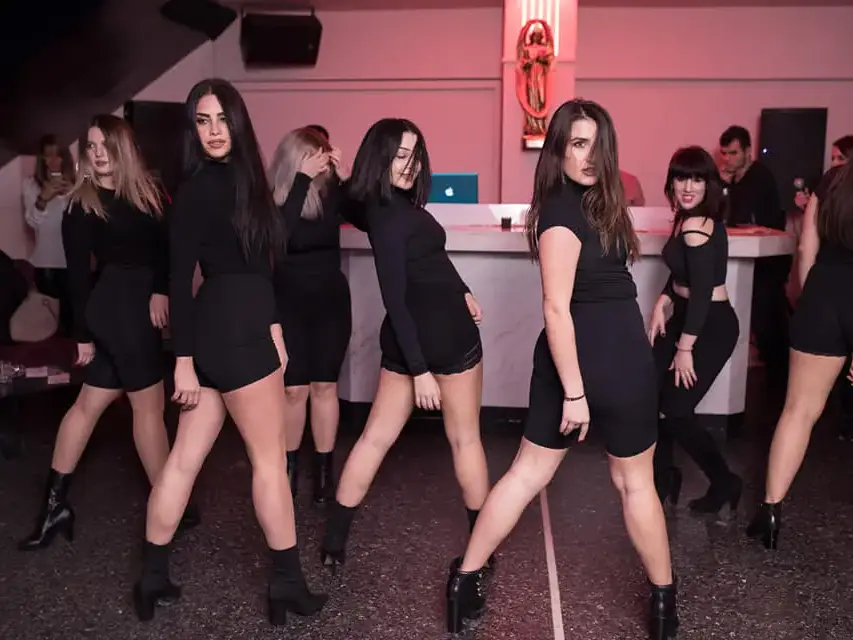 STEP UP Dance Studio High Heels group performance in Thessaloniki